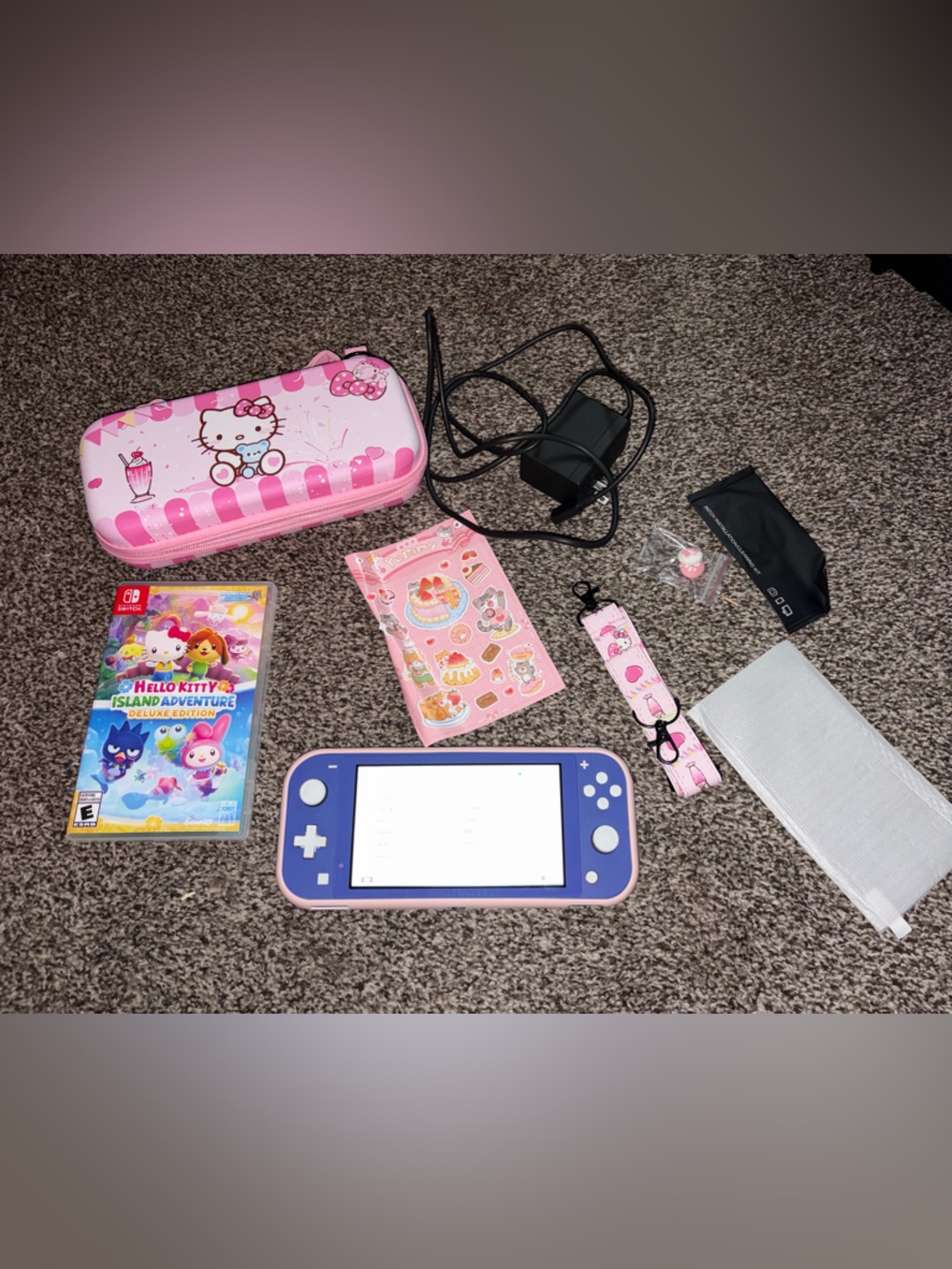 Nintendo Switch Lite Hello Kitty Bundle